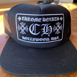 Chrome Hearts CH Hollywood Trucker Hat
